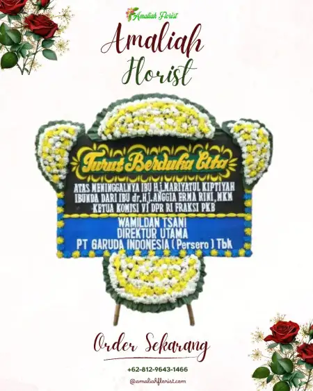 Papan Bunga Duka Puger